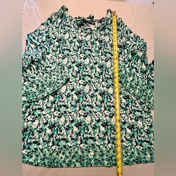 NEW Women’s 3/4 Bell Sleeves Blouse Tunic Top Sz 3X Tie Back Boho NWT - Picture 5 of 15